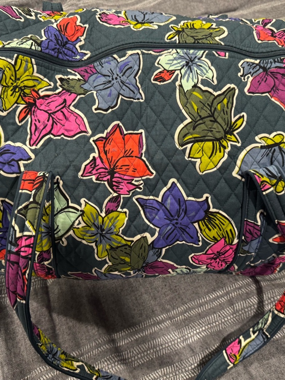 Vera Bradley Falling Flowers Duffle